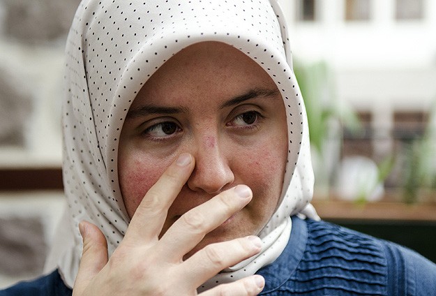 Ankara'da başörtülü kadın sürücü darp edildi!