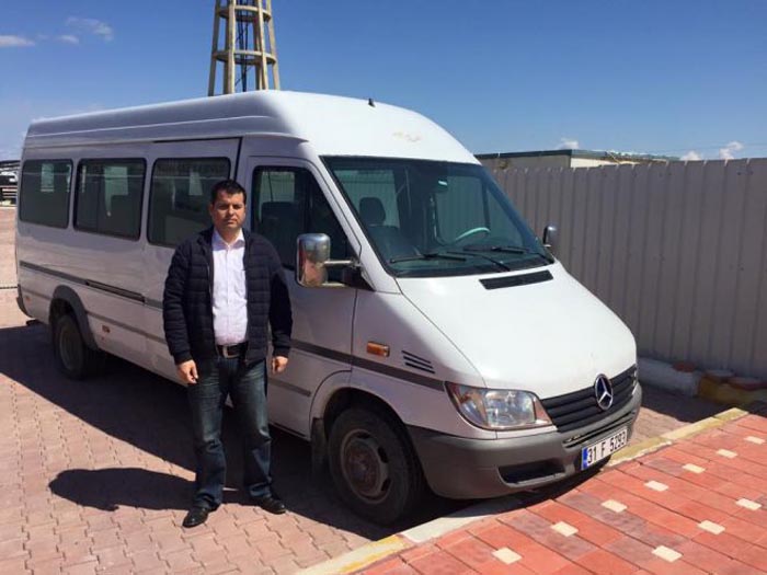 Özgecan'ın hunharca öldürüldüğü minibüs bakın ne yapılacak!