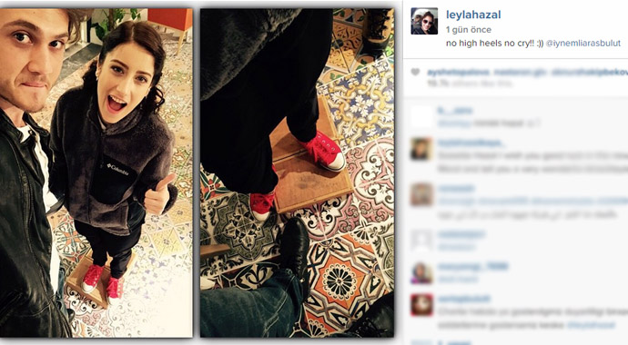Hazal Kaya'nın ilginç paylaşımı