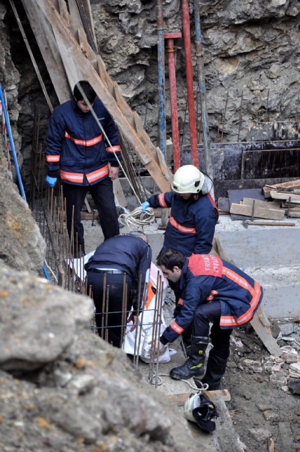Trabzon'da feci ölüm! İnşaatın çevresinden geçmeye çalışınca