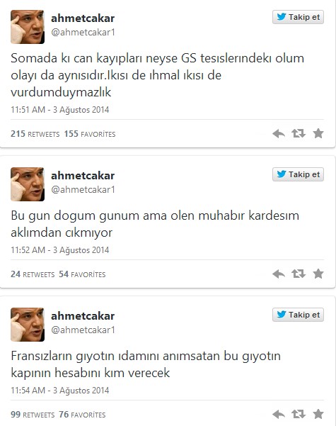 Ahmet Çakar: Aysal bu cinayetin hesabını verecek