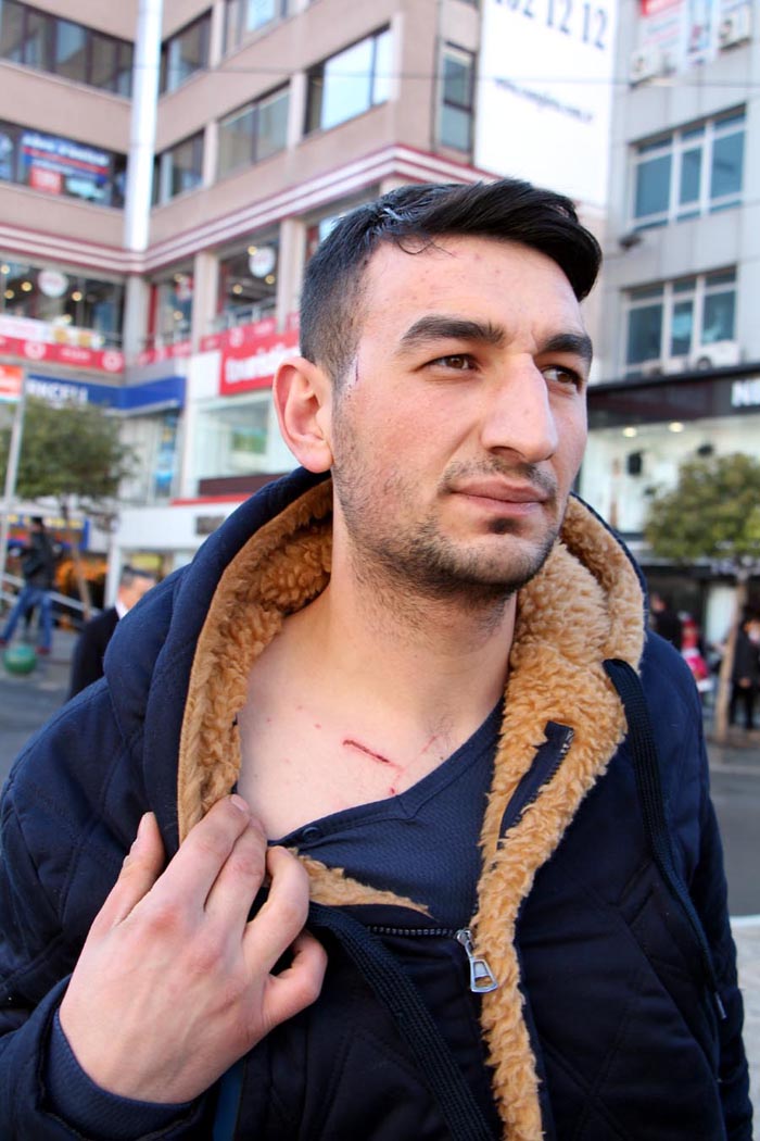 Marmaray'da akbil yüzünden kavga çıktı