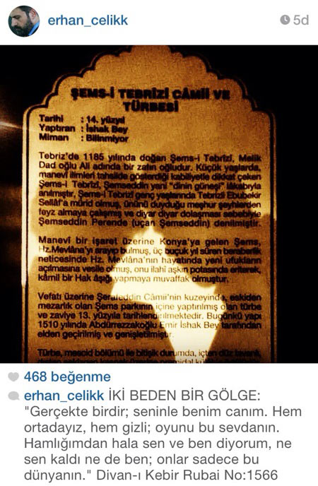 Erhan Çelik'ten Gülben Ergen' anlamlı mesaj