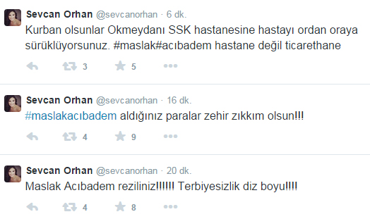 Sevcan Orhan o hastaneye isyan etti!