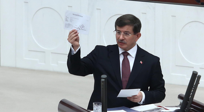 Davutoğlu, Kılıçdaroğlu'nu bu belge ile köşeye sıkıştırdı