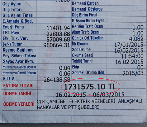 1 milyon 731 bin TL'lik fatura 49 liraya düştü!