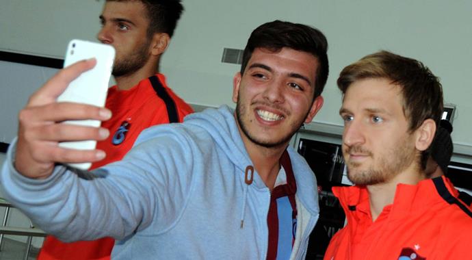 Trabzonspor'a 1 kişilik karşılama