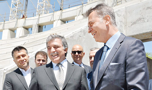 Başkan Fikret Orman Abdullah Gül'e garanti verdi
