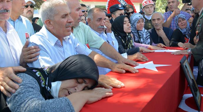 Tokat'ta şehit cenazesi sonrası gerginlik!