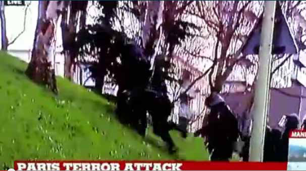 Fransız polisi canlı yayında rezil rüsva oldu