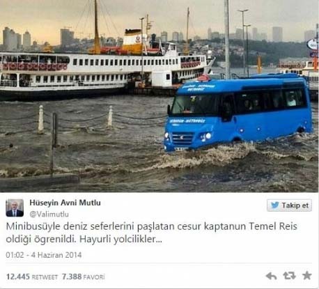 Vali Mutlu'nun unutulmaz tweetleri
