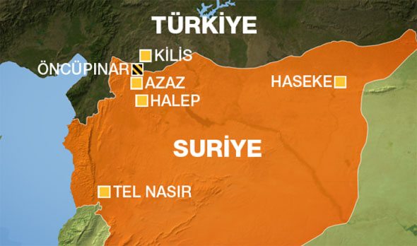Terör örgütü IŞİD, Öncüpınar sınır kapısına yanaşıyor