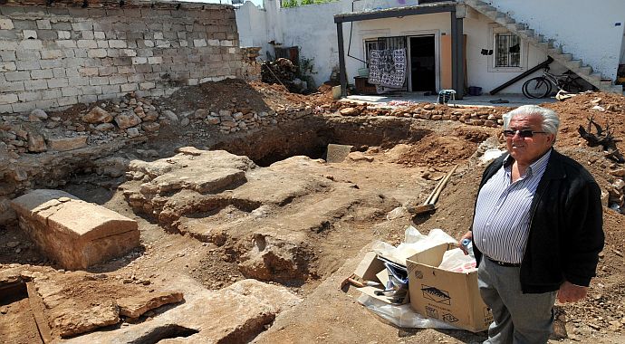 Bodrum'da 11 tarihi mezar!
