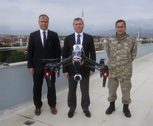 'Multikopter' emniyetin gözü kulağı oldu