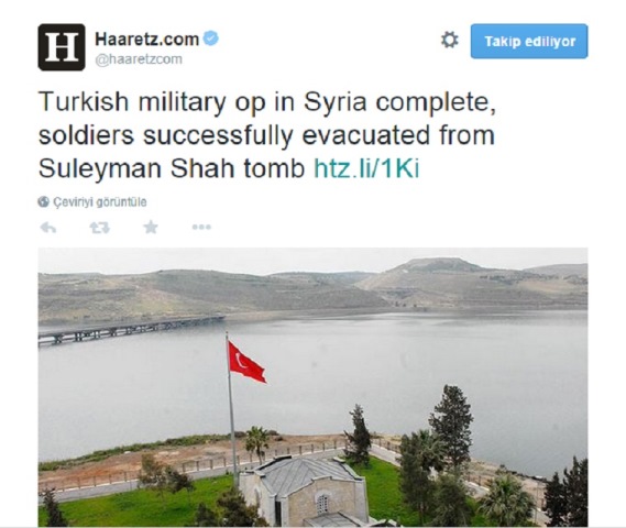 'Şah Fırat Operasyonu' dünya basınında