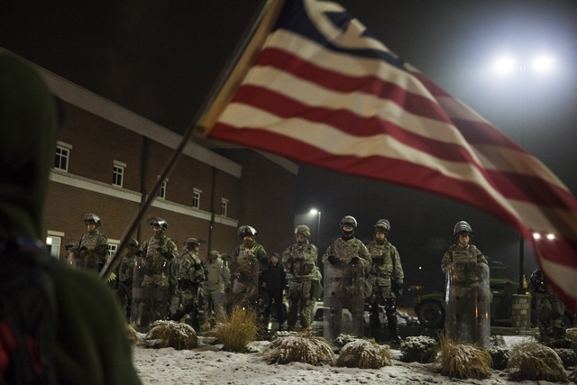 Londra'da Ferguson protestosu