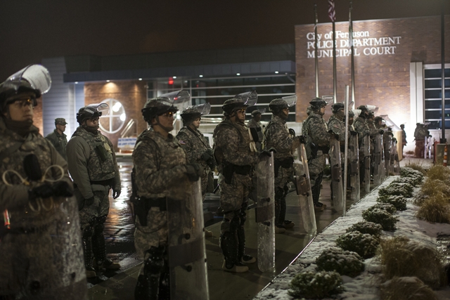 Londra'da Ferguson protestosu