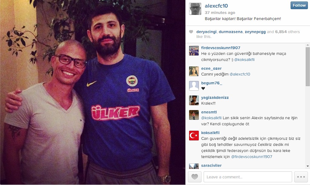 Alex, Fenerbahçe'ye mesaj gönderdi!..