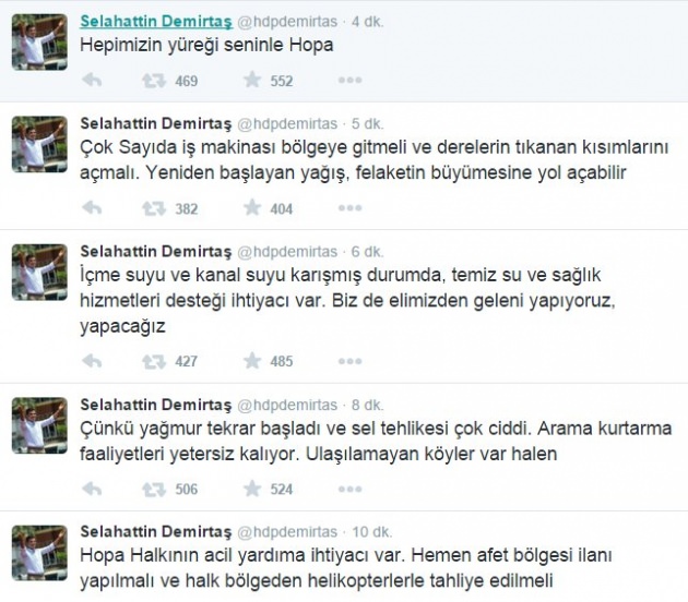 Demirtaş'tan skandal çağrı
