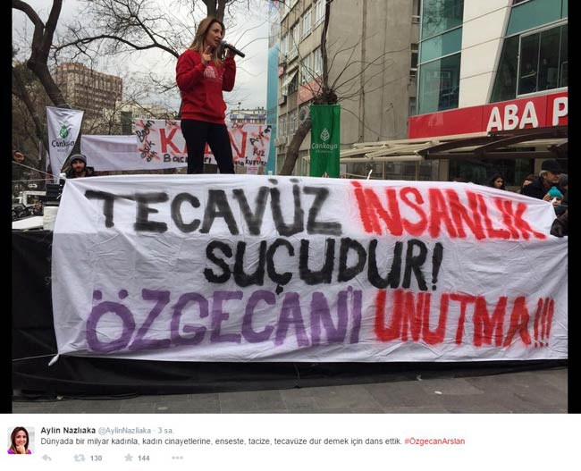 Demet Akalın'dan CHP'li Aylin Nazlıaka'ya Özgecan tepkisi