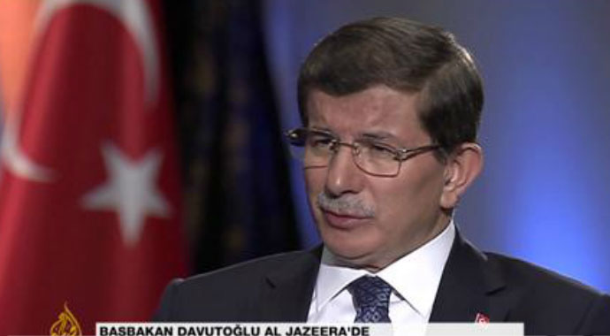 Davutoğlu Al Jazeera'ye konuştu: 'Kobani güvenli bölge ilan edilsin'