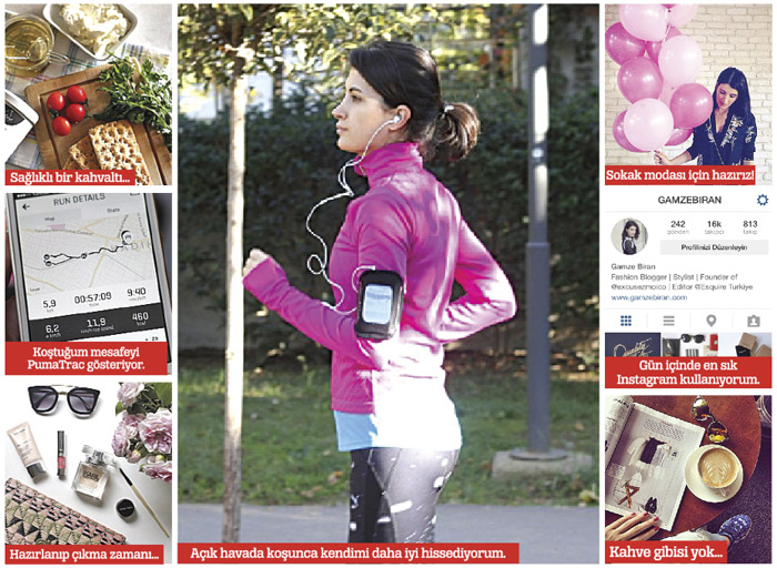 Gamze Biran: 'En moda uygulama Instagram'
