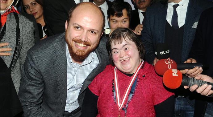 Bilal Erdoğan engellilerle birlikte ok attı