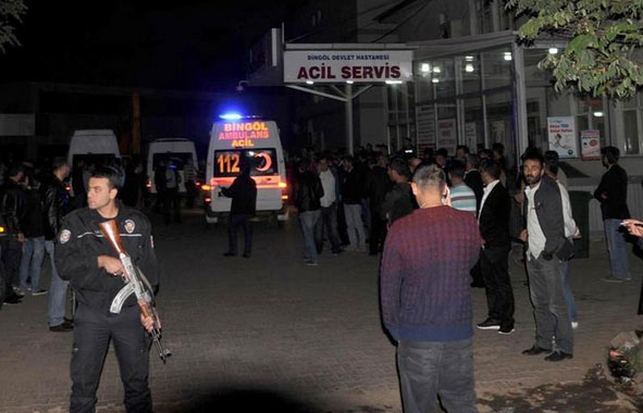 Bingöl'de saldırı: 2 polis şehit