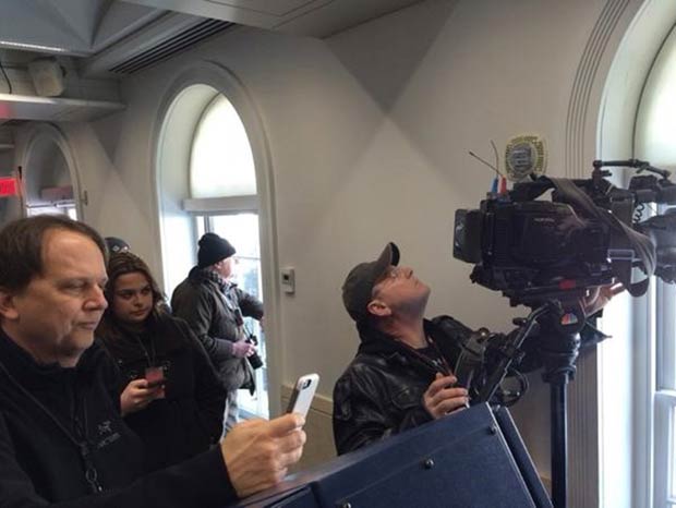 Beyaz Saray'dan dumanlar yükseliyor