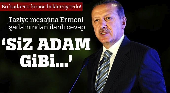 Armanlı: Başbakan adam gibi adam