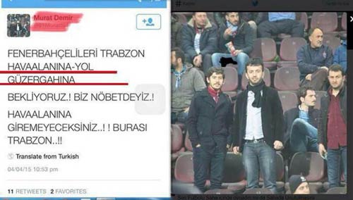 Fenerbahçe otobüsüne saldırıda 2 gözaltı
