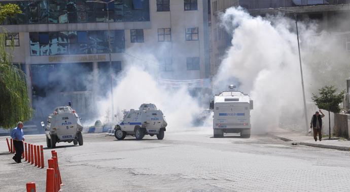 Hakkari'de panik anları!