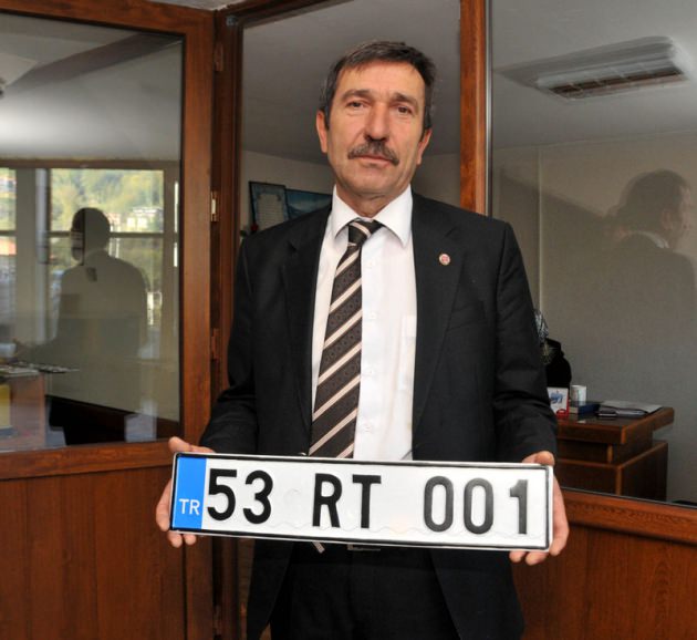 Şoförler bu plaka için Erdoğan'dan yardım istedi