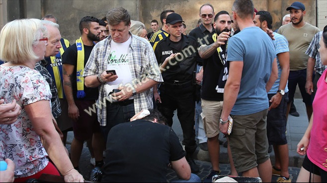 Shakhtar-Fenerbahçe maçı öncesi olay! Makasla saldırdı...