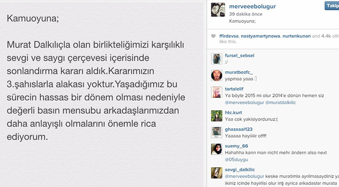 Murat Dalkılıç'tan Merve Boluğur'a büyük jest! O şarkıyı...
