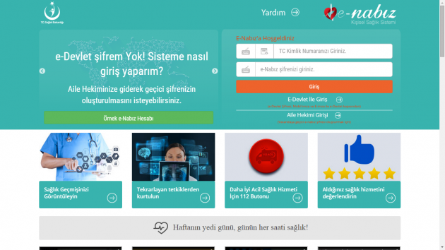 50 günde 1 milyon kişi e-Nabız kaydı oluşturdu