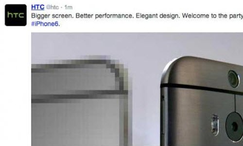 HTC ve Samsung, iPhone 6'yla dalga geçti!