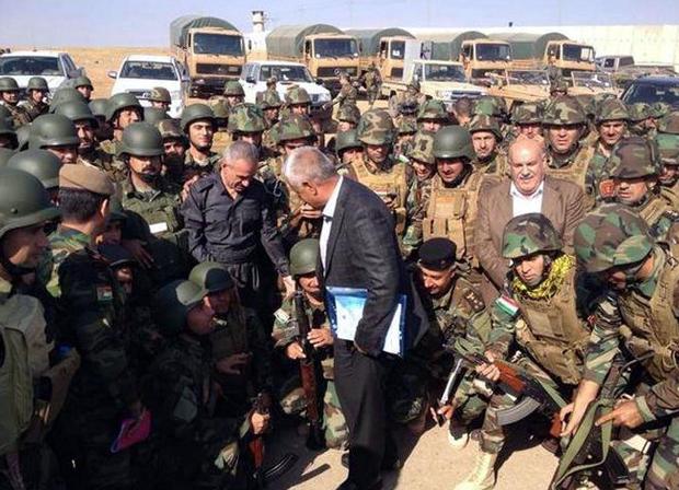 Peşmerge Erbil'den yola çıktı, gözler Habur'da