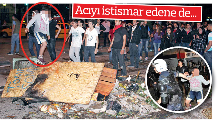 Provokatör büyük acıyı fırsat bildi!