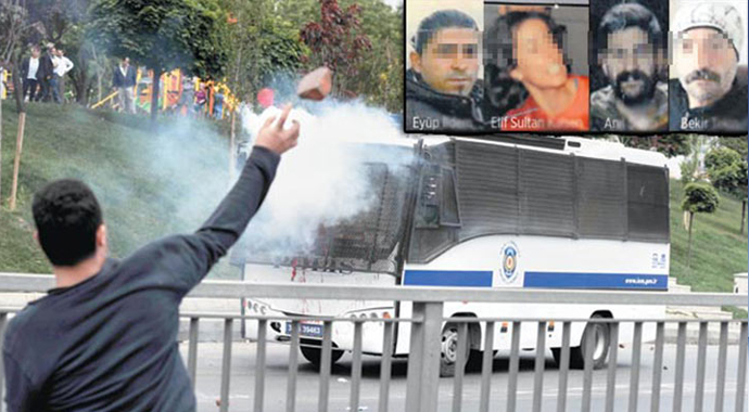 Okmeydanındaki provokatörlerin kimlikleri belli oldu