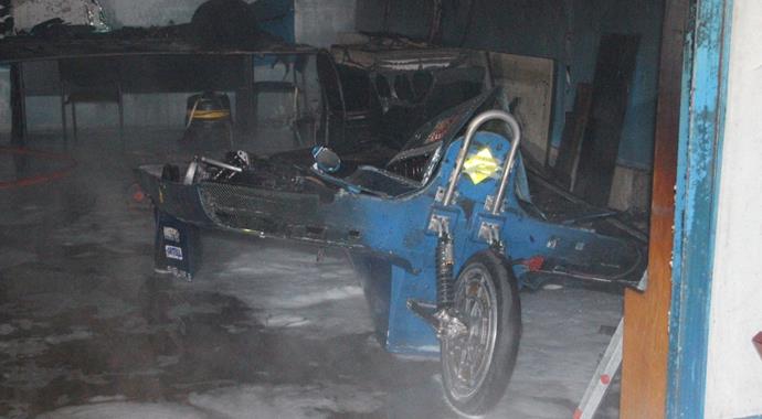 Sakarya Üniversitesi'nde yangın