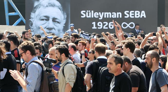 Efsane başkan Süleyman Seba'ya veda