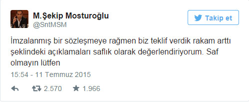 Fikret Orman'dan Van Persie açıklaması