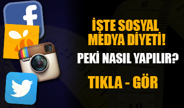 İşte sosyal medya diyeti! Sosyal medya diyeti nasıl uygulanır?