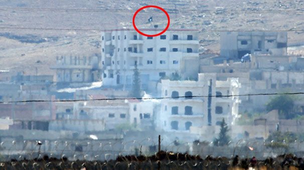 Kobani'de flaş gelişme! Kritik bölge vuruldu, IŞİD kaçıyor