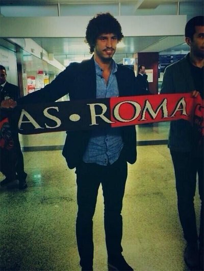 Salih Uçan imza için Roma'da!