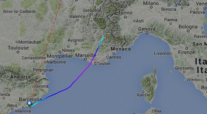 Fransa'da uçak kazası: 150 kişi hayatını kaybetti