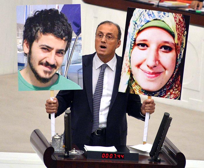 TBMM Genel Kurulu'nda dikkat çeken ayrıntılar