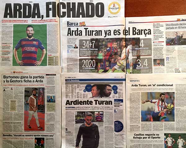 Dünya'da Arda Turan transferi, 'En tuhaf transfer!'