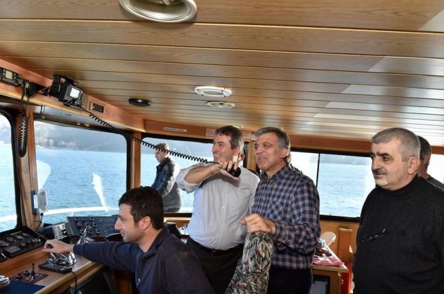 Abdullah Gül balık avına çıktı